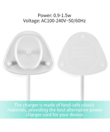 Electric Toothbrush Charger for Philips Sonicare - Replacement Charger with Holder for HX Series - Waterproof Power Cable - 3.6FT - Buy Online on GoSupps.com