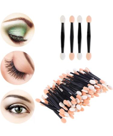 KALLORY 300 Pcs Double Sided Makeup Cosmetics Eyeshadow Sponge Eye Shadow Accessories 1 count (Pack of 1) As Shownx3pcs - Buy Online on GoSupps.com