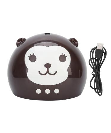 Buy UV-LED Nail Lamp 36W | Smart Sensor Gel Polish Dryer | Cute Cartoon Monkey Design for Home & Salon Use - Buy Online on GoSupps.com