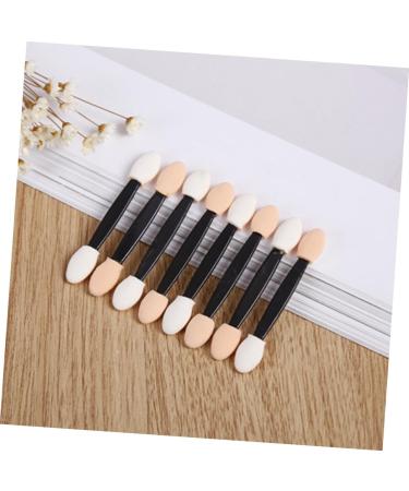 BIUDECO 40pcs Sponge Stick Glitter Eyeshadow Brush Eyeshadow Brush Double End Flat Makeup Brush Plastic Abs - Buy Online on GoSupps.com