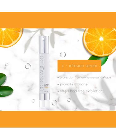 DermaQuest C Infusion TX Anti-Aging Vitamin C Face Mask - Brightening Energizing & Pore Minimizing - 2oz for Men & Women | Shop Internationally - Buy Online on GoSupps.com