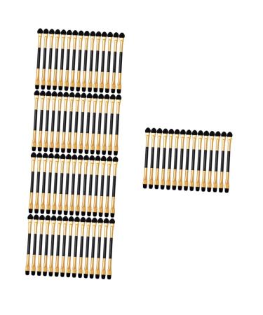 Baluue 75 Pcs Eye Shadow Brush Suits Eyeshadow Sponge Makeup Applicator Soft Rubber