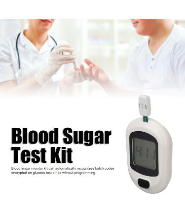 Blood Glucose Monitor Kit | 50 Test Strips & Lancets | High Accuracy Diabetes Testing - Buy Online on GoSupps.com