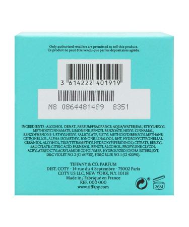 Tiffany & Co. Tiffany 1 Ounce Floral Orange Lemon 1 Fl Oz (Pack of 1) - Buy Online on GoSupps.com