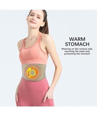 Self-Heating Back Support Belt - Comfortable Lumbar Support & Breathable Hip Belt for Pain Relief | International Shipping Available - Buy Online on GoSupps.com