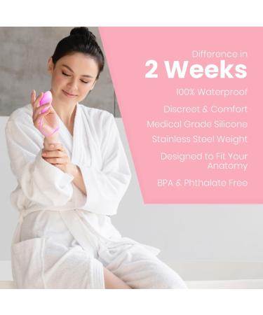 Buy DownUnder Kegel Balls | Premium Pelvic Floor Weights | Set of 5 for Women | Strengthen Bladder Control & Muscle Training – Beginners to Advanced | E-Book Included - Buy Online on GoSupps.com