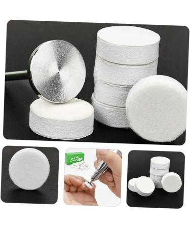 Ipetboom 50pcs Nail Accessories Electric Grinding Slices Disk Dead Skin Sanding Disc Tool Pedicure Remover 1.5x1.5cm White - Buy Online on GoSupps.com