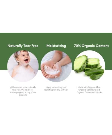 Nature's Baby Organics Coconut Pineapple Conditioner & Detangler - 8 oz | Organic Baby Hair Care - Buy Online on GoSupps.com