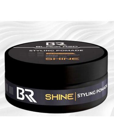BLACK RED Styling Pomade - Flexible Hold Hair Wax for Natural Look & Shine | 120ml - International Shipping Available - Buy Online on GoSupps.com