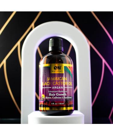 Premium Jamaican Black Castor Oil with Argan - 4 oz | Natural Hair & Skin Care | International Shipping - Buy Online on GoSupps.com