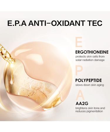 Carslan Sheer Liquid Foundation with Hydrating Serum | 24H Long-Lasting Moisturization | Medium to Full Coverage | Anti-Aging Formula | Dewy Healthy Skin | W01 Nude Beige 1 Fl Oz - Buy Online on GoSupps.com