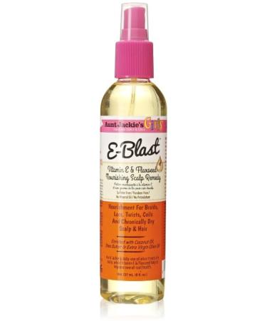 Aunt Jackie's Girls E-Blast Vitamin E & Flaxseed Nourishing Scalp Remedy 8 oz (Pack of 2)
