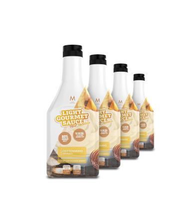 MORE Light Gourmet Sauce 4 x 285ml - French fry mayo low-calorie sauce without added sugar and unnecessary fat