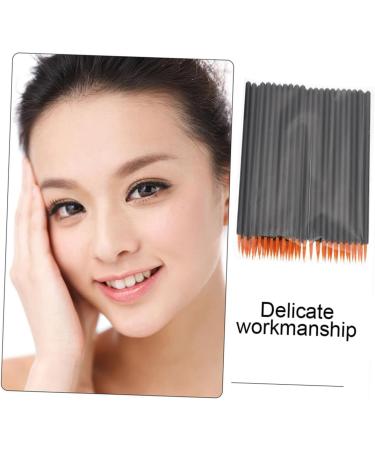 Gogogmee 100pcs Disposable Eyeliner Brush Eye Makeup Brush Eyeliner Applicator Cosmetic Brush Black Plastic - Buy Online on GoSupps.com