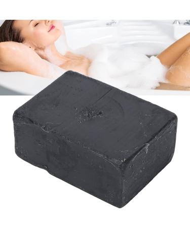 Qukaim Black Soap Organic Black Soap Bar 120g Moisturizing Black Soap for Body and Face Natural Hydrating Cleaning Soap - Buy Online on GoSupps.com