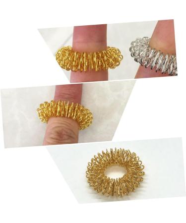 Homsfou 20-Pack Finger Massage Rings | Sensory Acupressure Toys for Children | Mini Health Tool for Relaxation & Stress Relief - Buy Online on GoSupps.com