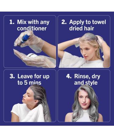 Schwarzkopf Colour Drops Vegan Semi-Permanent Hair Dye - Ice Silver 30ml - Buy Online on GoSupps.com