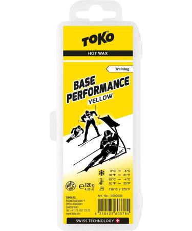 Toko Base Performance Hot Wax NF NonFluoro 120 g Yellow