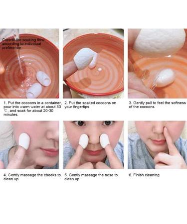 Organic Silkworm Silk Balls for Blackhead Removal - 30pcs Makeup Removal & Exfoliating Skincare - Buy Online on GoSupps.com