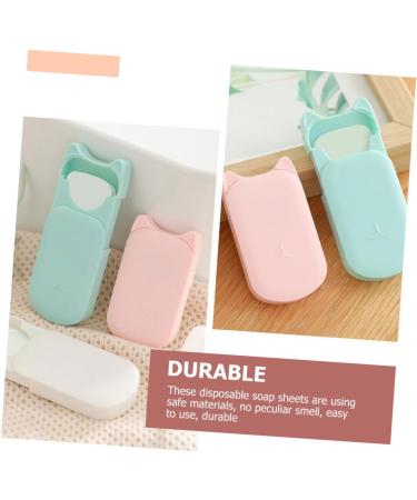 Angoily 3 Boxes Soap Flakes Hand Soap Flake Hand Washing Soap Mini Soap Mini Hand Lotion Bubble Soap Travel Soap Hand-washing Soap Slices Small Soap Slice Portable Abs Handwashing Fluid - Buy Online on GoSupps.com