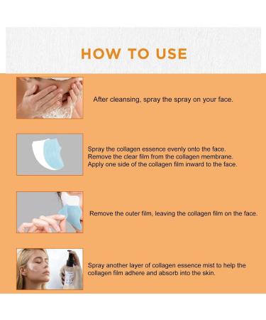 Buy Collagen Essence Spray - Moisturizing Face Serum & Toner | Fast Absorption Anti-Wrinkle Improve Skin Complexion | 100ml for Men & Women - Buy Online on GoSupps.com