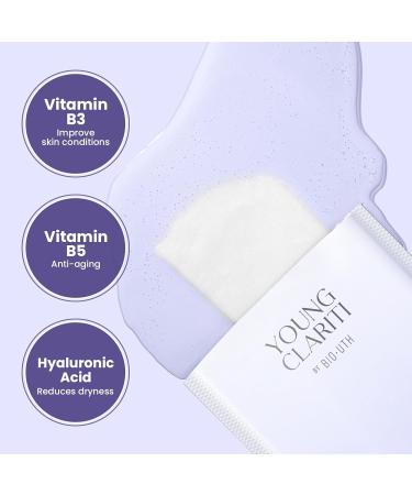 Hydrogel Face Masks - Collagen & Vitamin B3/B5 Hydrating Sheet Masks for All Skin Types (5 Pack - Buy Online on GoSupps.com
