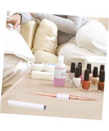 FRCOLOR Pull Line Nail Art Pen Nail Art Painting Nail Painting Pen Nail Art Pens Nail Art Nails Brush Pen Nail Double End Nail Pen Manicure White Paint Pen Metal Painted - Buy Online on GoSupps.com