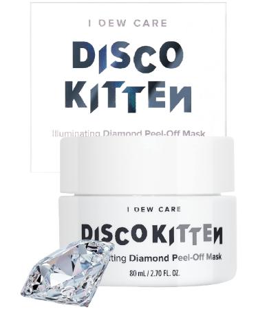 I Dew Care Peel-off Mask - Disco Kitten | Illuminate Skin With White Water Lily and Diamond Powder, 2.70 Oz 01 Disco Kitten (New)