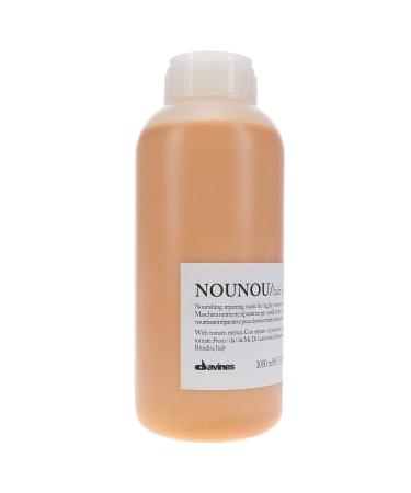Davines Nounou Hair Mask 1000ml - Odourless Hydrating Treatment for All Hair Types - International Shipping Available - Buy Online on GoSupps.com