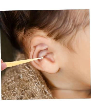 Healvian 2 Pcs Croissant Ear Pick: Ear Cleaning Tools, Travel Ear Plugs Wood Tools, Earwax Removal Swab, Cerumen Spoon, Ear Wax Removal Tool - 11.3x1.1x0.2cm - Buy Online on GoSupps.com