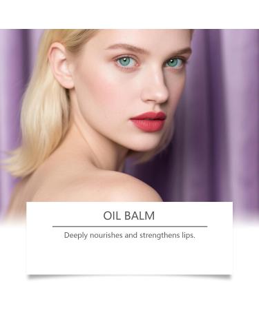QPJUVC Lip Balm Lifter Gloss moisturizing shine nourishing oil balm with hyaluronic acid tinted lip serum for supple full lips longlasting waterproof pink - Buy Online on GoSupps.com