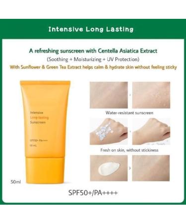 SoltreeBundle Intensive Sun EX 50ml + 50pcs Oil Blotting Paper | Korea Skincare - Buy Online on GoSupps.com