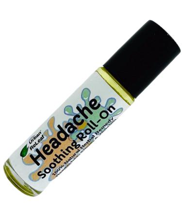 Urban ReLeaf Headache Soothing Roll-On ! 100% Natural Herbal Remedy for Headaches Sinus Tension Stress. Roller Ball/Handy Pocket Stick. Made in USA! It Works Fast! Take The Edge Off Pain. - Buy Online on GoSupps.com