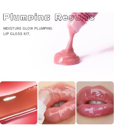  Ruwshuuk Liquid lip gloss moisturizing lip gloss set - 8X Fruit-flavored lip oil for dry lips - Clear lip gloss lip gloss with - Buy Online on GoSupps.com