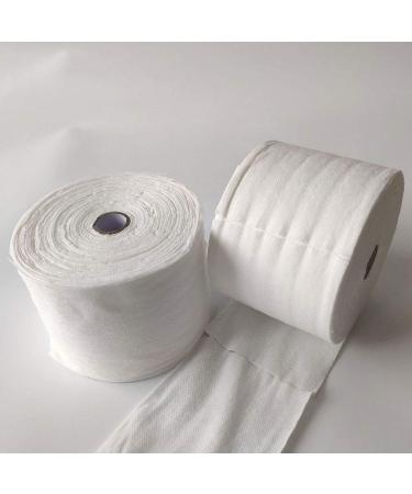 DOITOOL 1 Roll 25 Meter Disposable Round Nonwoven Makeup Remover Pads Soft Facial and Skin Care Wash Cloth Pads for Women Ladies (White) - Buy Online on GoSupps.com