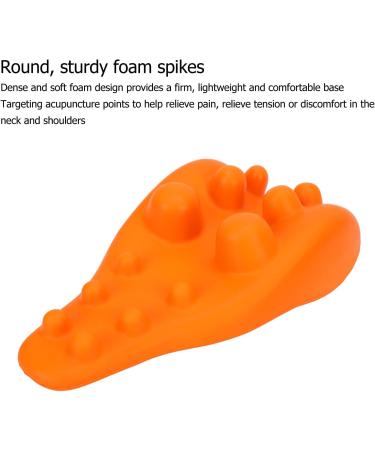 Neck Traction Cushion - Soft Foam Device for Gentle Stretching & Neck Pain Relief with Massage Points - Buy Online on GoSupps.com