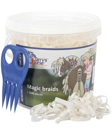Harry's Horse Magic Braids Pot Color: white
