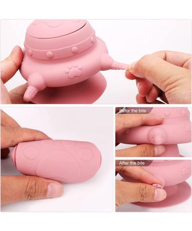 Apetpup Puppy Feeder Milk Bowl with 4 Teats | 240ml Doggie Bubble Feeder for Nursing Multiple Puppies - Buy Online on GoSupps.com