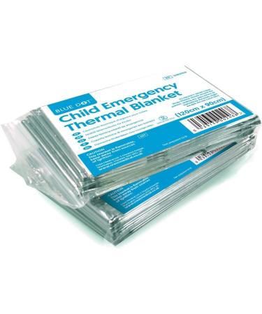 Blue Dot Children's Emergency Thermal Blanket - 120 cm x 90 cm | Durable Lightweight & International Shipping - Buy Online on GoSupps.com