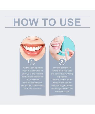 KLYso Premium Denture Cleanser Tablets Set Gentle Cleaning Enhanced Comfort & Travel-Friendly Solution for Silicone Dentures(1PCS) - Buy Online on GoSupps.com