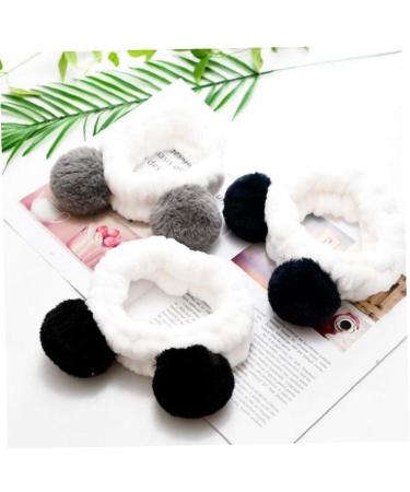 Elastic Cute Panda Ear Soft Headband for Women Makeup Shower Washing Face Spa Mask Head Wraps - Buy Online on GoSupps.com