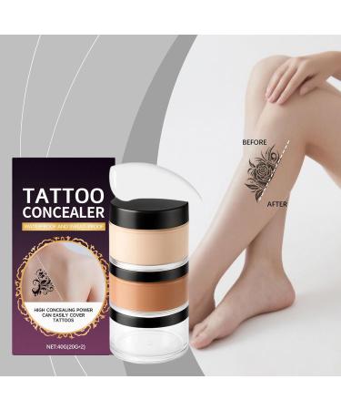 Waterproof Body Concealer | Waterproof Makeup Cream for Legs Invisible Sweat-Resistant for Parties Holidays Classrooms Meetings - Buy Online on GoSupps.com
