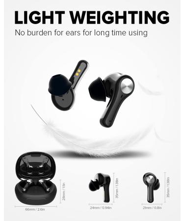Coniler Rechargeable Bluetooth Hearing Aids | Noise Cancelling | Pitch Elimination | 16 Channel Digital Amplifier with Portable Charging Case - Black - Buy Online on GoSupps.com