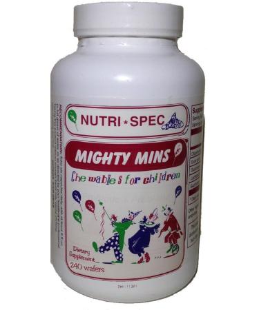 Nutri-Spec Mighty Mins, 240 Wafers