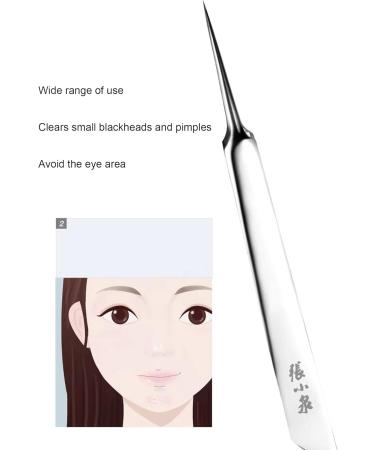 ZHANG XIAO QUAN 3 IN 1 Blackhead Remover Tools Acne Needles Kit Blemish Treatment Kit Stainless Steel Beauty Needle Set with Storage Box Professional Comedowns Whitehead Extractor Kit - Silver - Buy Online on GoSupps.com