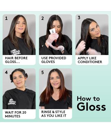 Josh Wood Hair Gloss (Cherry) - Semi-Permanent Shine for Red and Brown Hair - 6 Washes Lasting Vegan Formula - Cream (100ml) - Buy Online on GoSupps.com