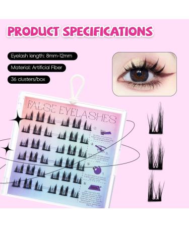 Buy OneNine Self Adhesive Wispy Lash Clusters Kit | No Glue Needed Reusable DIY Eyelash Extensions - Shop Internationally - Buy Online on GoSupps.com