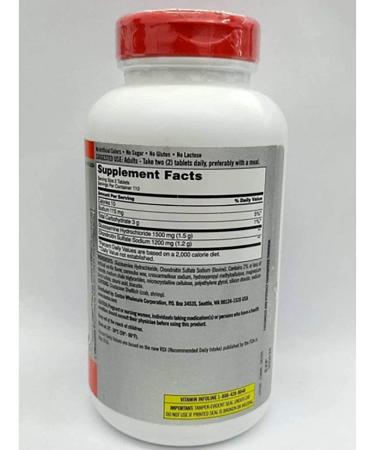 Adema Kirkland-Signature Glucosamine & Chondroitin Tablets - 220 Ct | Supports Joint Health & Connective Tissue - Buy Online on GoSupps.com