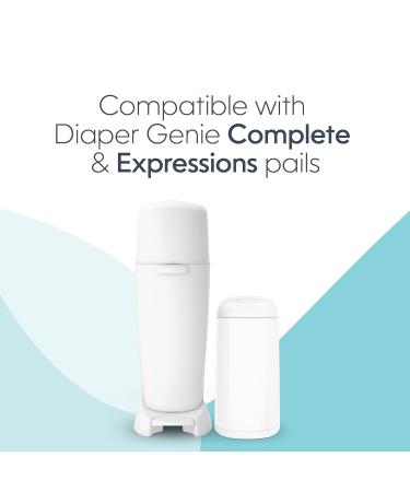 Diaper Genie Refill Bags 270 Count (Pack of 4) with Max Odor Lock | Holds Up to 1080 Newborn Diapers 4-Pack Bonus - Buy Online on GoSupps.com