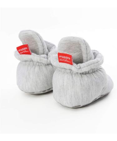 EDOTON Unisex Newborn Winter Boots - Warm & Non-Slip Booties for 0-6 Months - Light Gray - Buy Online on GoSupps.com